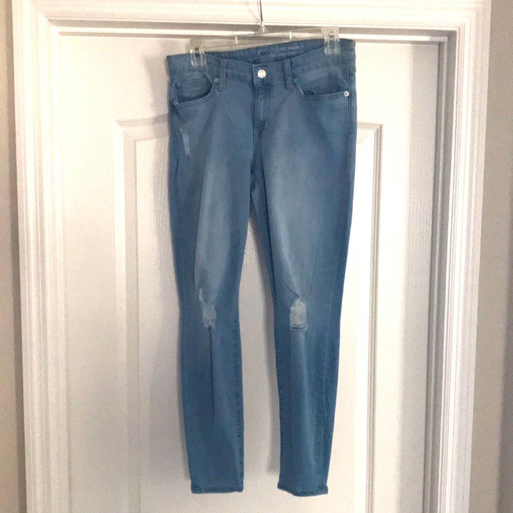 Gap denim leggings skimmer.